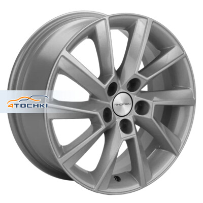 Khomen Wheels KHW1507 (Aveo) 6x15/5x105 ET39 D56.6 F-Silver Khomen Wheels KHW1507 (Aveo) 6x15/5x105 ET39 D56.6 F-Silver