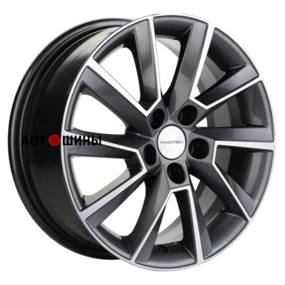 Khomen Wheels KHW1507 (Aveo) 6x15/5x105 ET39 D56.6 Gray-FP