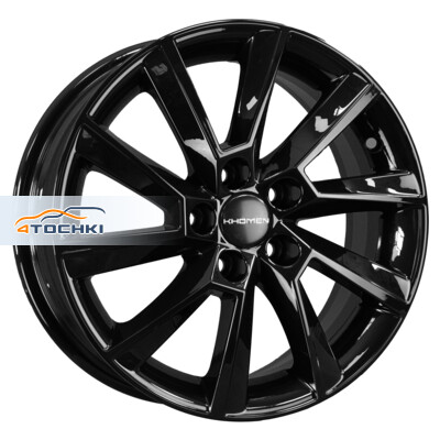 Khomen Wheels KHW1507 (Polo) 6x15/5x100 ET40 D57.1 Black