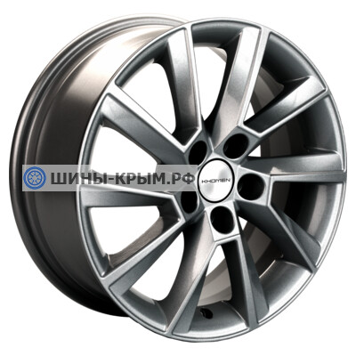 Khomen Wheels KHW1507 (Polo) 6x15/5x100 ET40 D57.1 Gray-FP