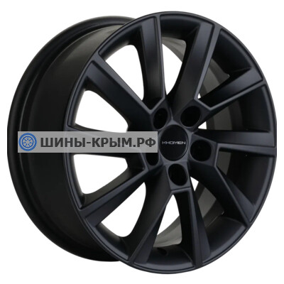 Khomen Wheels KHW1507 (Rapid/Fabia) 6x15/5x100 ET38 D57.1 Black matt