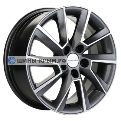 Khomen Wheels KHW1507 (Rapid/Fabia) 6x15/5x100 ET38 D57.1 Gray-FP