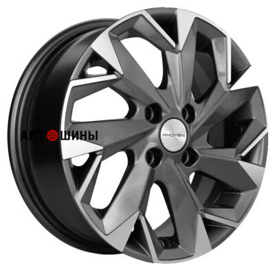 Khomen Wheels KHW1508 (Lada Granta) 6x15/4x98 ET35 D58.6 Gray-FP