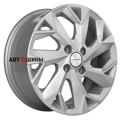 Khomen Wheels KHW1508 (Nexia) 6x15/4x100 ET45 D56.6 F-Silver-FP