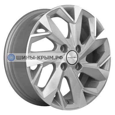 Khomen Wheels KHW1508 (XRay) 6x15/4x100 ET40 D60.1 F-Silver-FP
