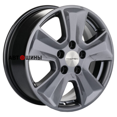 Khomen Wheels KHW1601 (Mitsubishi) 6.5x16/5x114.3 ET46 D67.1 Black-FP Khomen Wheels KHW1601 (Mitsubishi) 6.5x16/5x114.3 ET46 D67.1 Black-FP