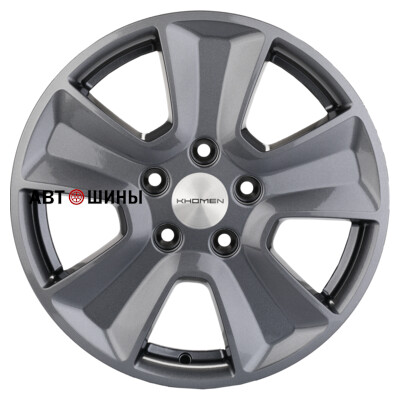 Khomen Wheels KHW1601 (Renault/Nissan) 6.5x16/5x114.3 ET50 D66.1 Gray