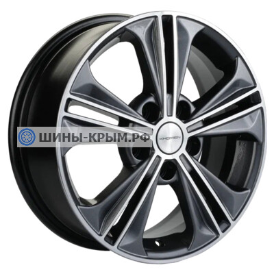 Khomen Wheels KHW1603 (Creta/Seltos) 6x16/5x114.3 ET43 D67.1 Gray-FP