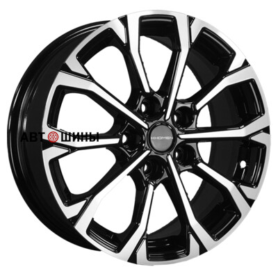 Khomen Wheels KHW1605 (Huyndai/Kia) 6.5x16/5x114.3 ET50 D67.1 Black-FP