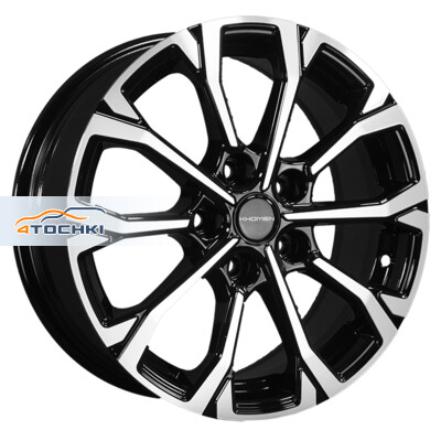 Khomen Wheels KHW1605 (MB C-Class) 6.5x16/5x112 ET40 D66.6 Black-FP Khomen Wheels KHW1605 (MB C-Class) 6.5x16/5x112 ET40 D66.6 Black-FP