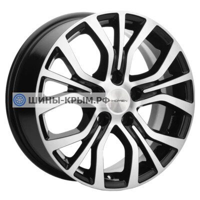 Khomen Wheels KHW1608 (Alphard) 6.5x16/5x114.3 ET38 D60.1 Black-FP