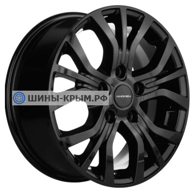 Khomen Wheels KHW1608 (Alphard) 6.5x16/5x114.3 ET38 D60.1 Black Khomen Wheels KHW1608 (Alphard) 6.5x16/5x114.3 ET38 D60.1 Black