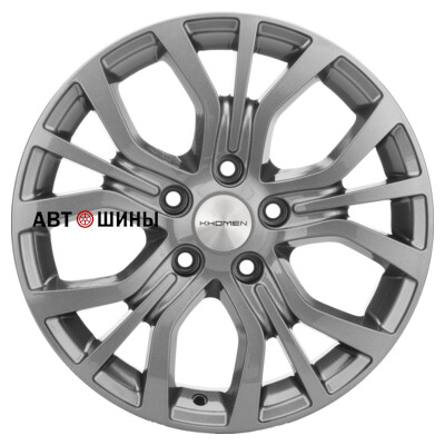 Khomen Wheels KHW1608 (Kia) 6.5x16/5x114.3 ET41 D67.1 Gray Khomen Wheels KHW1608 (Kia) 6.5x16/5x114.3 ET41 D67.1 Gray