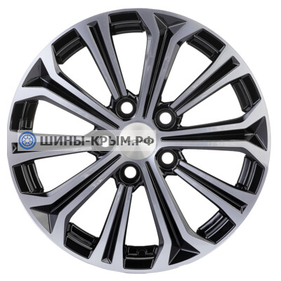 Khomen Wheels KHW1610 (Astra) 6.5x16/5x115 ET41 D70.2 Black-FP Khomen Wheels KHW1610 (Astra) 6.5x16/5x115 ET41 D70.2 Black-FP
