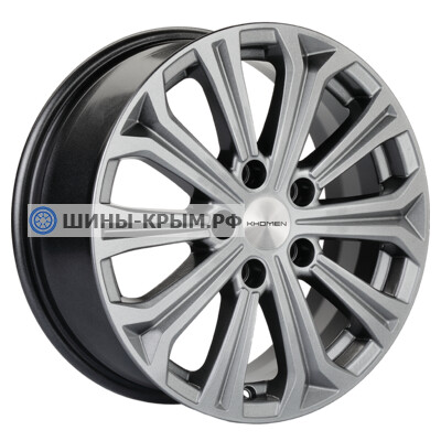 Khomen Wheels KHW1610 (Focus) 6.5x16/5x108 ET50 D63.3 G-Silver Khomen Wheels KHW1610 (Focus) 6.5x16/5x108 ET50 D63.3 G-Silver