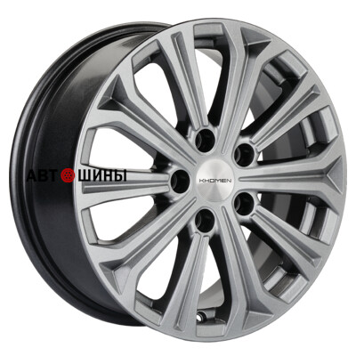 Khomen Wheels KHW1610 (Toyota/Suzuki) 6.5x16/5x114.3 ET45 D60.1 Gray
