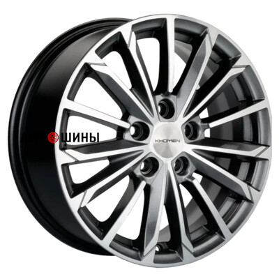 Khomen Wheels KHW1611 (Actyon) 6.5x16/5x112 ET39.5 D66.6 G-Silver-FP