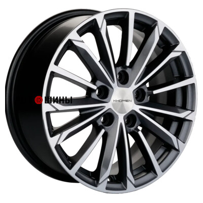 Khomen Wheels KHW1611 (Huyndai/Kia) 6.5x16/5x114.3 ET50 D67.1 Gray-FP Khomen Wheels KHW1611 (Huyndai/Kia) 6.5x16/5x114.3 ET50 D67.1 Gray-FP