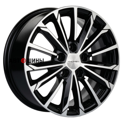 Khomen Wheels KHW1611 (Toyota/Suzuki) 6.5x16/5x114.3 ET45 D60.1 F-Silver-FP