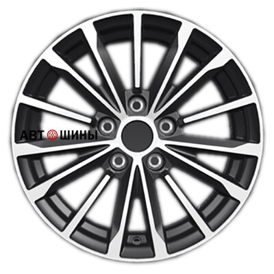 Khomen Wheels KHW1611 (Toyota/Suzuki) 6.5x16/5x114.3 ET45 D60.1 Gray-FP