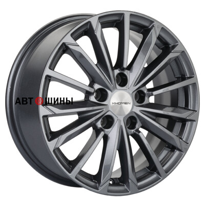 Khomen Wheels KHW1611 (Toyota/Suzuki) 6.5x16/5x114.3 ET45 D60.1 Gray