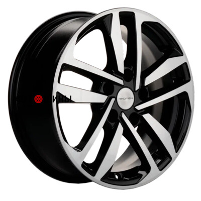 Khomen Wheels KHW1612 (Chery Tiggo 3/Tiggo 3 Pro) 6.5x16/5x108 ET45 D60.1 Black-FP