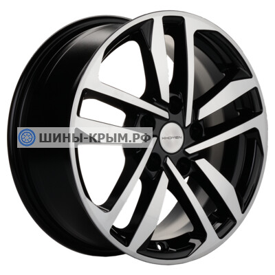 Khomen Wheels KHW1612 (Fluence/Juke) 6.5x16/5x114.3 ET47 D66.1 Black-FP