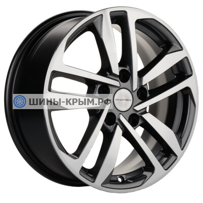 Khomen Wheels KHW1612 (Octavia A7) 6.5x16/5x112 ET46 D57.1 Gray-FP Khomen Wheels KHW1612 (Octavia A7) 6.5x16/5x112 ET46 D57.1 Gray-FP