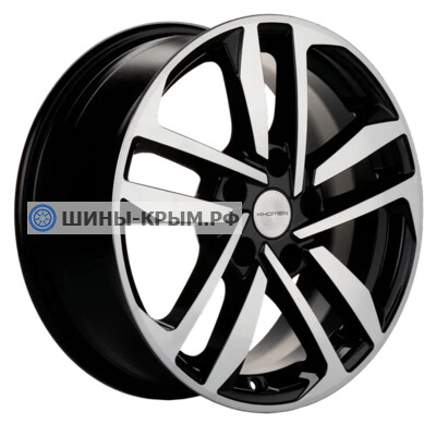 Khomen Wheels KHW1612 (Polo) 6.5x16/5x100 ET39 D57.1 Black-FP
