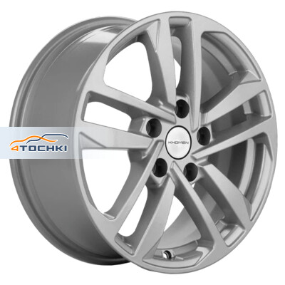 Khomen Wheels KHW1612 (Polo) 6.5x16/5x100 ET39 D57.1 F-Silver