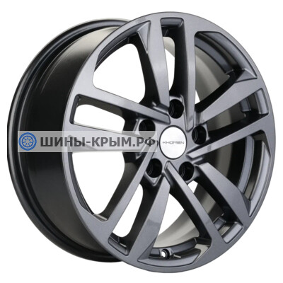 Khomen Wheels KHW1612 (Polo) 6.5x16/5x100 ET39 D57.1 Gray Khomen Wheels KHW1612 (Polo) 6.5x16/5x100 ET39 D57.1 Gray
