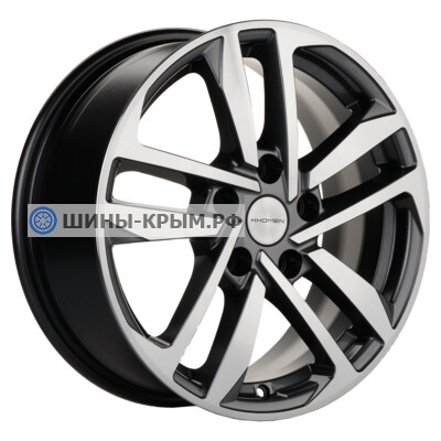 Khomen Wheels KHW1612 (Qashqai/Tiida) 6.5x16/5x114.3 ET40 D66.1 Gray-FP Khomen Wheels KHW1612 (Qashqai/Tiida) 6.5x16/5x114.3 ET40 D66.1 Gray-FP