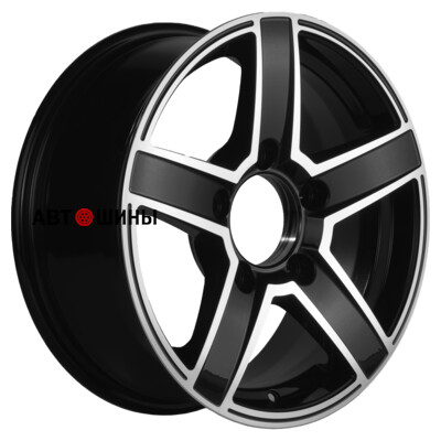 Khomen Wheels KHW1614 (Niva 4x4 Bronto) 6.5x16/5x139.7 ET35 D98.5 Black-FP Khomen Wheels KHW1614 (Niva 4x4 Bronto) 6.5x16/5x139.7 ET35 D98.5 Black-FP