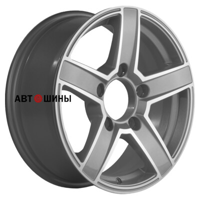 Khomen Wheels KHW1614 (Niva 4x4 Bronto) 6.5x16/5x139.7 ET35 D98.5 F-Silver-FP