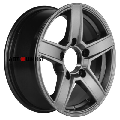 Khomen Wheels KHW1614 (Niva 4x4 Bronto) 6.5x16/5x139.7 ET35 D98.5 Gray Khomen Wheels KHW1614 (Niva 4x4 Bronto) 6.5x16/5x139.7 ET35 D98.5 Gray