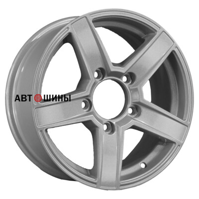 Khomen Wheels KHW1614 (Niva 4x4) 6.5x16/5x139.7 ET40 D98.5 F-Silver-FP