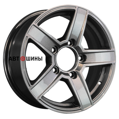 Khomen Wheels KHW1614 (Niva 4x4) 6.5x16/5x139.7 ET40 D98.5 Gray