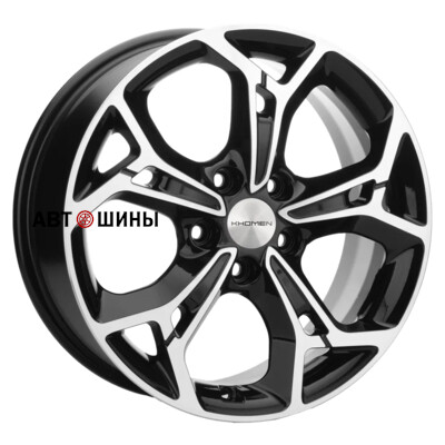 Khomen Wheels KHW1702 (Evolute i-Joy) 7x17/5x110 ET40 D67.1 Black