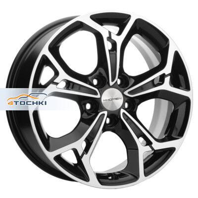 Khomen Wheels KHW1702 (Kia K5) 7x17/5x114.3 ET48 D67.1 Black-FP