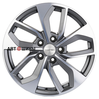 Khomen Wheels KHW1703 (Changan/Geely/Lexus/Toyota) 7x17/5x114.3 ET45 D60.1 Gray-FP