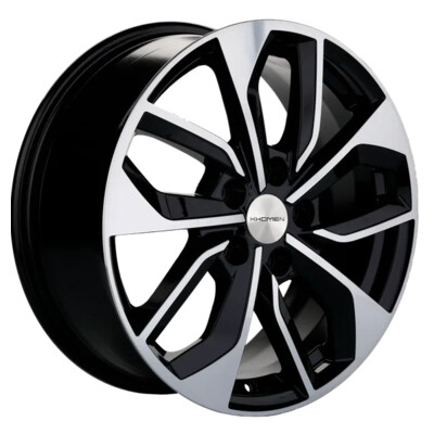 Khomen Wheels KHW1703 (DFM AX 7) 7x17/5x108 ET43 D65.1 Black-FP Khomen Wheels KHW1703 (DFM AX 7) 7x17/5x108 ET43 D65.1 Black-FP