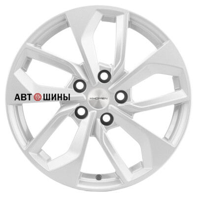 Khomen Wheels KHW1703 (Kodiaq/Tiguan) 7x17/5x112 ET40 D57.1 F-Silver
