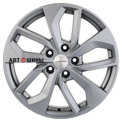 Khomen Wheels KHW1703 (Kodiaq/Tiguan) 7x17/5x112 ET40 D57.1 G-Silver