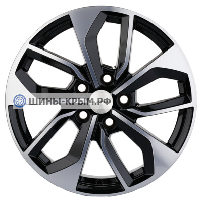 Khomen Wheels KHW1703 (Qashqai) 7x17/5x114.3 ET40 D66.1 Black-FP Khomen Wheels KHW1703 (Qashqai) 7x17/5x114.3 ET40 D66.1 Black-FP