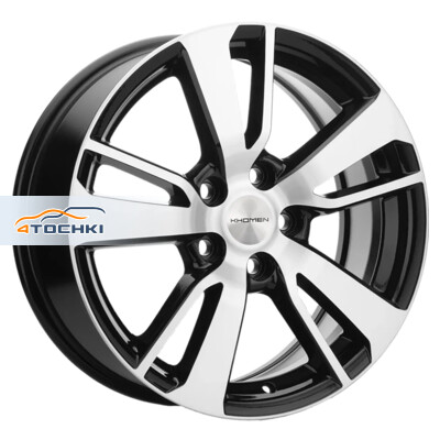 Khomen Wheels KHW1704 (Jolion) 7x17/5x114.3 ET37 D66.5 Black-FP