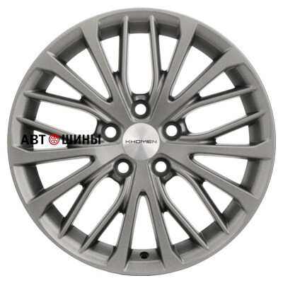 Khomen Wheels KHW1705 (Changan/Geely/Lexus/Toyota) 7x17/5x114.3 ET45 D60.1 G-Silver