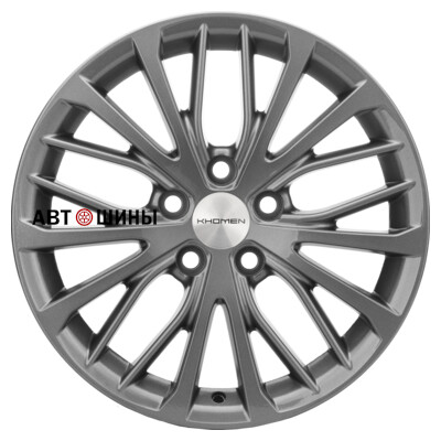 Khomen Wheels KHW1705 (Changan/Geely/Lexus/Toyota) 7x17/5x114.3 ET45 D60.1 Gray