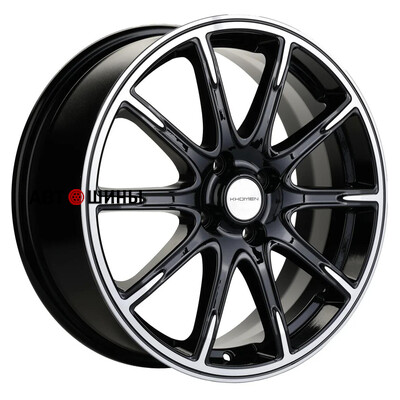 Khomen Wheels KHW1707 (XRay) 6.5x17/4x100 ET41 D60.1 Black-FP matt Khomen Wheels KHW1707 (XRay) 6.5x17/4x100 ET41 D60.1 Black-FP matt