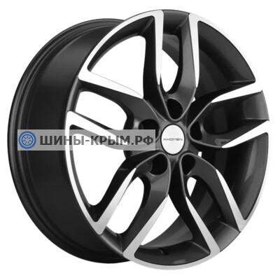 Khomen Wheels KHW1708 (Chery Tiggo 7pro) 6.5x17/5x108 ET33 D60.1 Black-FP