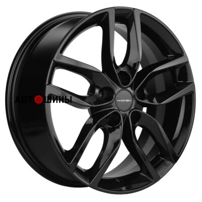 Khomen Wheels KHW1708 (Mazda3/CX30) 6.5x17/5x114.3 ET45 D67.1 Black-FP